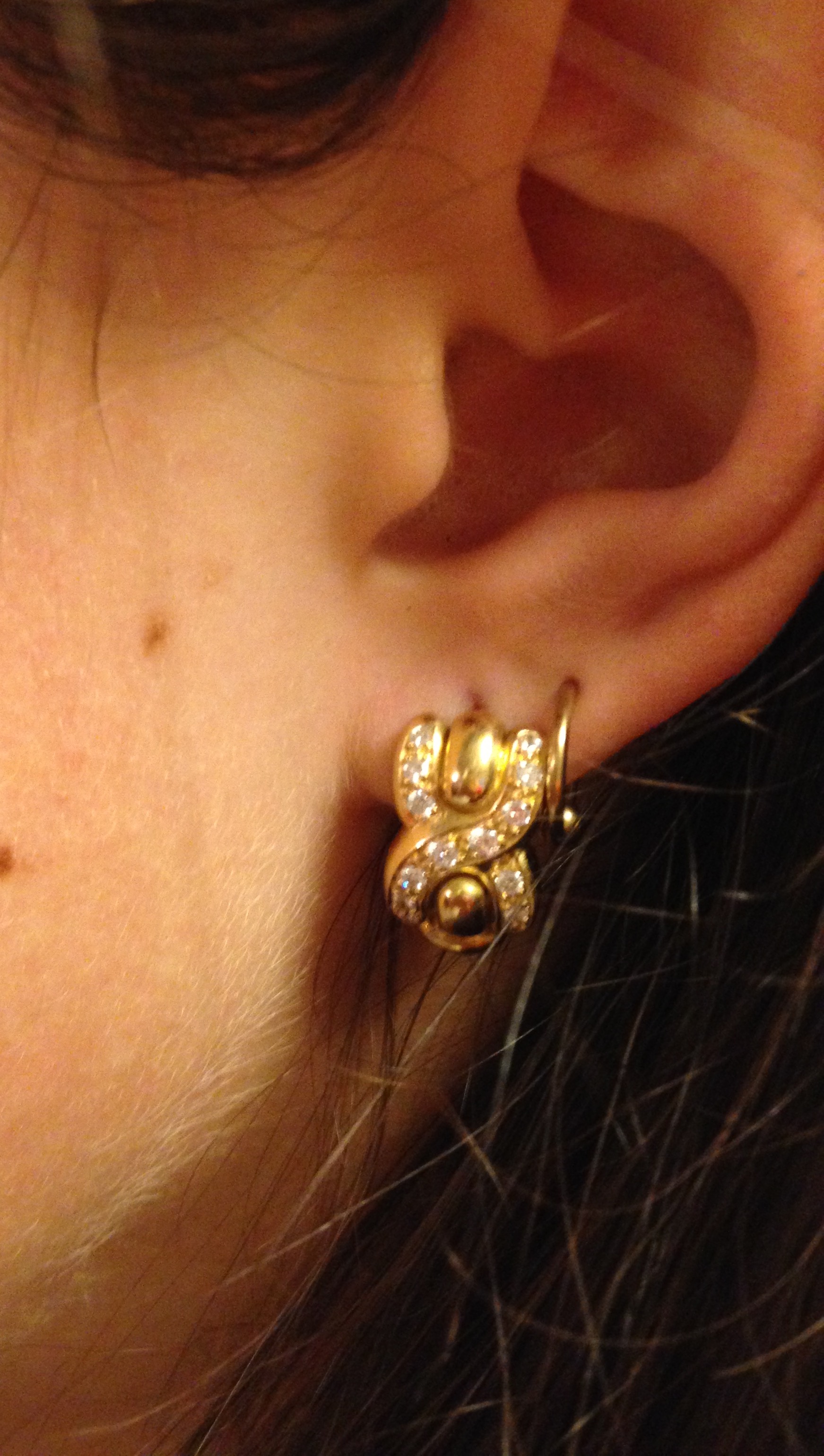 Earrings Louis Feraud Gold in Metal - 21195968