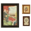 Three Commemorative items of Franco-Russian Memorabilia circa 1900