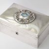 American 19th Century Silver Love Letter Box