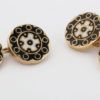 Mid 19th Century Russian Enameled Gold Cufflinks