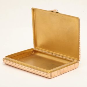 Faberge Gold Cigarette Case