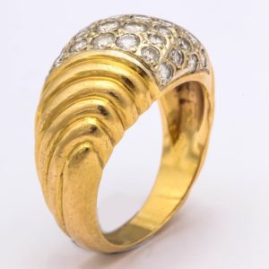 French Diamond Ring