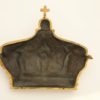 French Gilded Bronze Empress Eugenie Crown Wall Mount, 19th Century