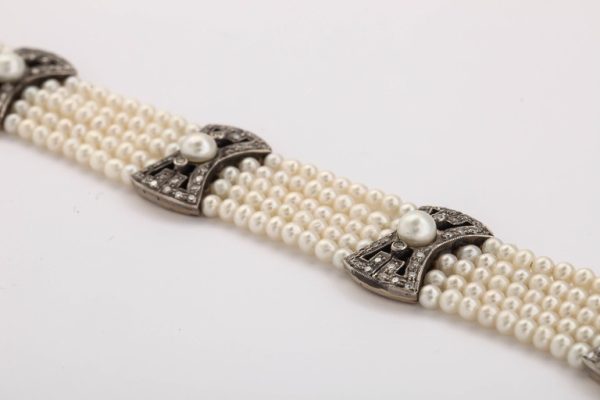 Pearl Bracelet With Infinity Cremation Urn Bracelet -Cherished Emblems