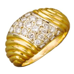 French Diamond Ring