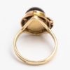 English Cabochon Garnet Gold Buckle Ring, circa1880 4 – Copy