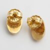 Gold Theatrical Mask Earings 4