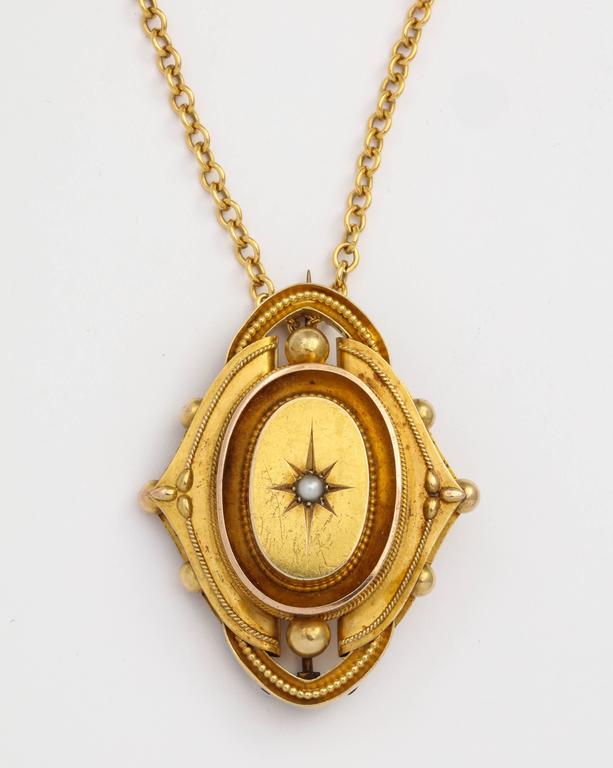 Victorian Gold Brooch, circa 1870 | Marie Betteley Antique & Vintage ...